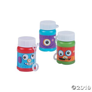 Mini Robot Party Bubble Bottles (24 Piece(s))