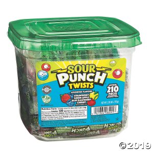 Sour Punch® Licorice Twists Candy (225 Piece(s))