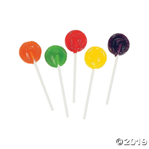 Assorted Fruit Flavors Candy Lollipops (144 Piece(s))