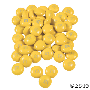 Bulk Yellow M&Ms® Chocolate Candies (1000 Piece(s))