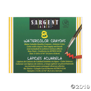 Sargent Art® Watercolor Crayons, 48 count (6 Piece(s))