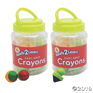 Center Enterprises® Ready2Learn Easy Grip Crayons, 12 count (2 Piece(s))