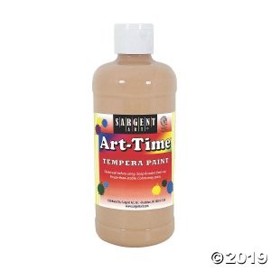 Sargent Art® Art-Time® Tempera Paint, 16 oz, Peach, Pack of 12 (12 Piece(s))