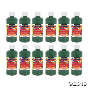 Sargent Art® Art-Time® Tempera Paint, 16 oz, Green, Pack of 12 (12 Piece(s))