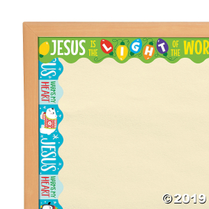 Reversible Christmas & Winter Bulletin Board Border (1 Set(s))