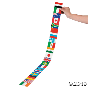 Edupress® Flag Bulletin Board Borders (Per Dozen)