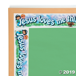 Carson-Dellosa® Jesus Loves Me Bulletin Board Border (1 Set(s))