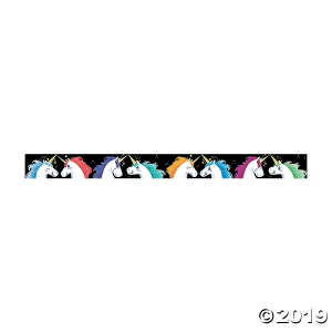 Unicorn Bulletin Board Border (1 Set(s))