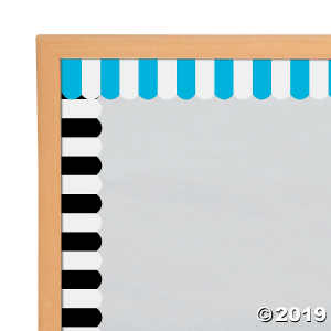 Double-Sided Awning Bulletin Board Borders (Per Dozen)