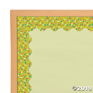 Carson-Dellosa® Lime Green with Sprinkles Scalloped Bulletin Board Borders (1 Set(s))