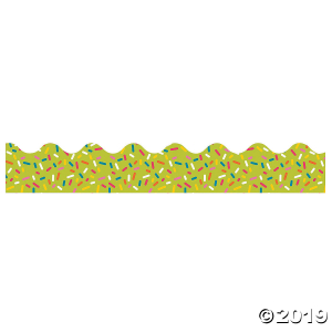 Carson-Dellosa® Lime Green with Sprinkles Scalloped Bulletin Board Borders (1 Set(s))