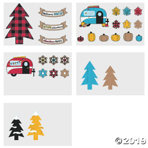 Adventure Seasonal Bulletin Board Cutouts Expansion Set (28 Piece(s))