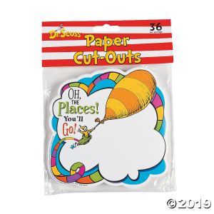 Dr. Seuss Oh the Places You'll Go Cutouts (36 Piece(s))