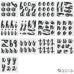 Lowercase Script Bulletin Board Letters (1 Set(s))