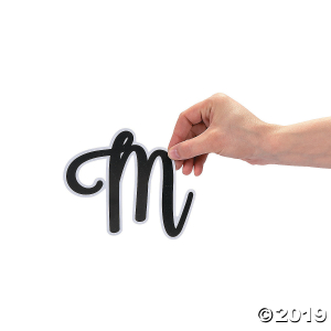 Uppercase Script Bulletin Board Letters (1 Set(s))