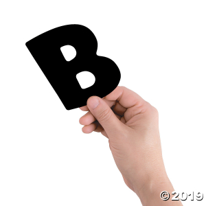 Black Bulletin Board Letters (1 Set(s))