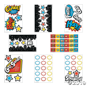 Superhero VBS Bulletin Board Set (1 Set(s))