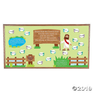 The Lord is My Shepherd Bulletin Board Set (1 Set(s))