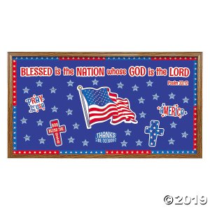 Patriotic Faith Bulletin Board Set (1 Set(s))