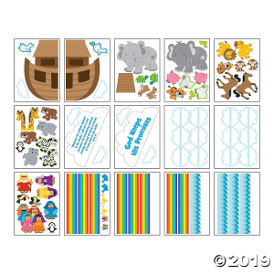 Noah's Ark Bulletin Board Set (1 Set(s))