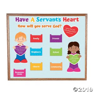 Serving God Mini Bulletin Board Set (1 Set(s))