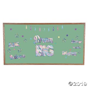 Iridescent Dream Big Bulletin Board Set (1 Set(s))