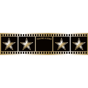 Personalized Hollywood Water Bottle Labels (50 Piece(s))