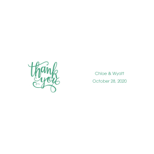 Personalized Thank You Water Bottle Labels (50 Piece(s))