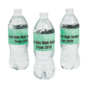 Personalized Prom Water Bottle Labels (50 Piece(s))