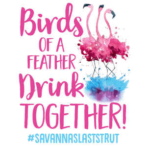 Personalized Flamingle Wine Bottle Labels (Per Dozen)