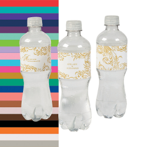 Personalized Fairy Tale Wedding Water Bottle Labels (50 Piece(s))