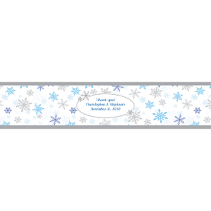 Personalized Winter Wonderland Water Bottle Labels (50 Piece(s))