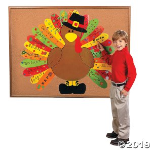 DIY Turkey Bulletin Board Set (1 Set(s))