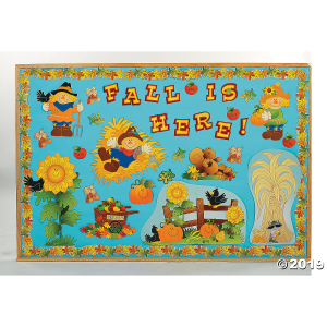 Fall Harvest Bulletin Board Set (1 Set(s))