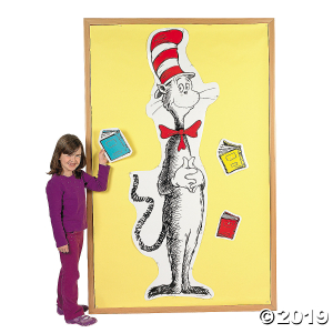 Dr. Seuss Giant Cat in the Hat Bulletin Board Set (1 Set(s))