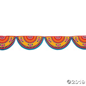 Plastic Fiesta Banner (1 Piece(s))