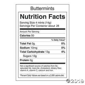Spooky Soirée Buttermints (108 Piece(s))