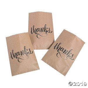 Thanks Treat Bags (50 Piece(s))