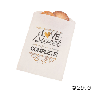 A Sweet Thank You Treat Bags - 150 Pc.