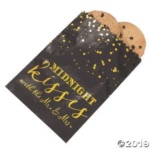 Midnight Kisses Treat Bags (Per Dozen)