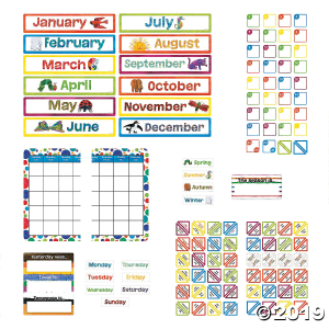 Eric Carle Calendar (1 Set(s))