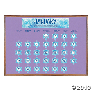 Religious Classroom Bulletin Board Calendar (1 Set(s))