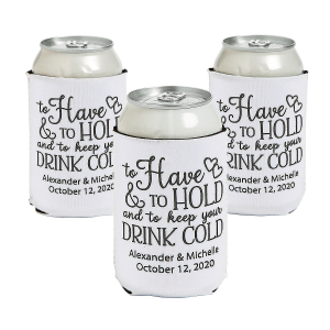 Personalized Premium To Have & To Hold Can Coolers (24 Piece(s))