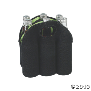 Black 6-Bottle Cooler