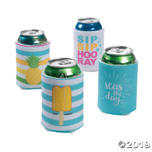 Summer Foam Can Sleeves (Per Dozen)