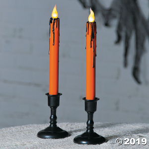 Neon Drip Candles Halloween Decoration (1 Set(s))