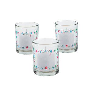 Personalized Birthday Votive Candle Holders (Per Dozen)