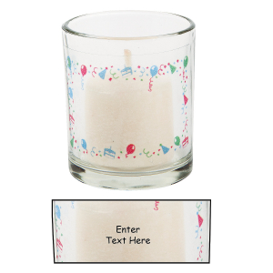 Personalized Birthday Votive Candle Holders (Per Dozen)