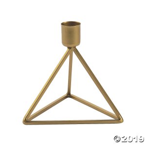 Gold Taper Candle Holders (1 Set(s))