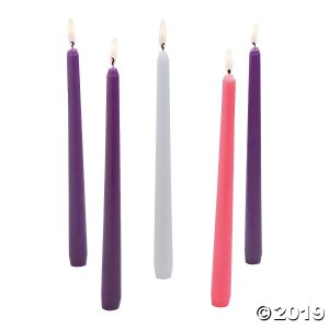 Advent Candles - 5 Pc. (1 Set(s))